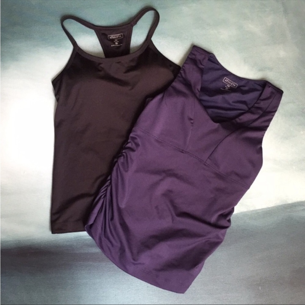 Set Of 2 Athleta Tank Tops 34A